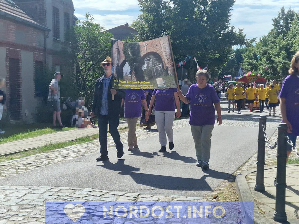 Festumzug 725 Jahre Himmelpfort am 06.07.2024, Feuerwehr, 725 Jahre Althymen, Fürstenberg/Havel